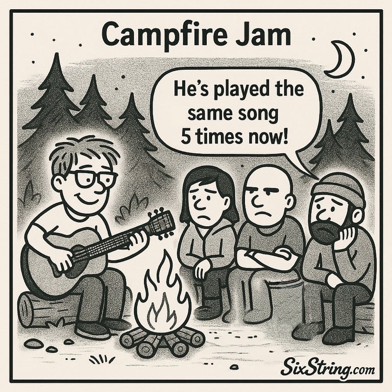 String Theory Cartoon #20: Campfire Jam