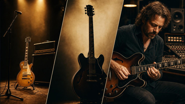 P.J. Harvey, Brian May, and Joe Satriani Spotlight the Human Side of Guitar hero image