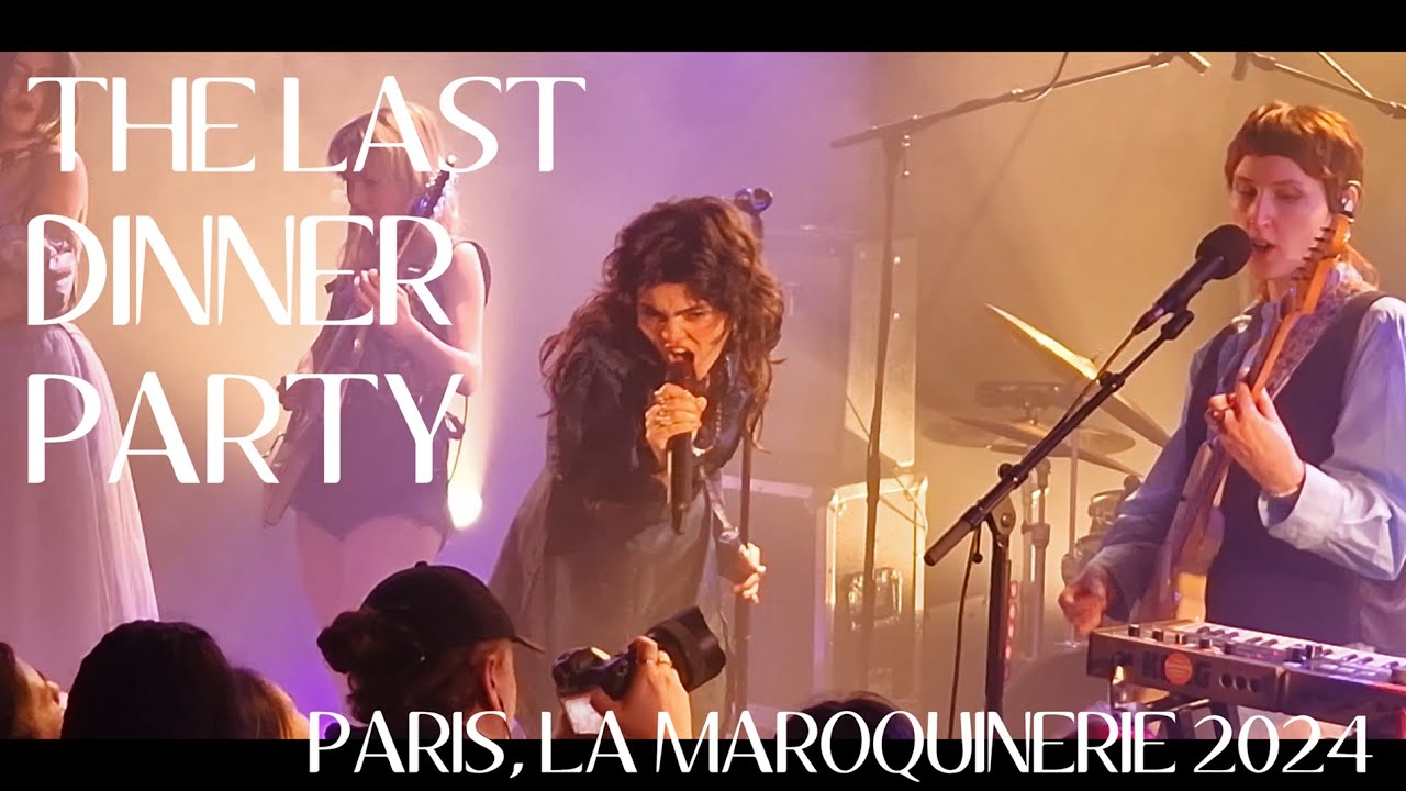 The Last Dinner Party - Live at La Maroquinerie, Paris, France, 20th February 2024 - YouTube