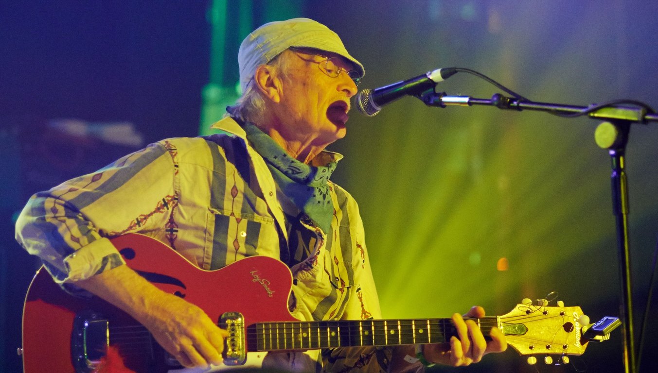 Michael Hurley performs onstage in Camber, East Sussex on June 23, 2013