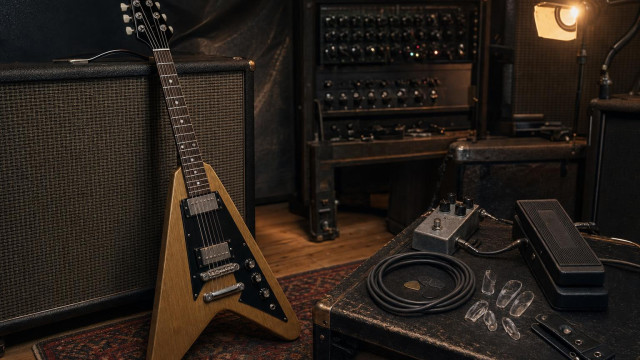 Dolly Parton’s Fingernails, a Flying V Auction, and Fresh Gear News Shape a Busy Guitar Day hero image