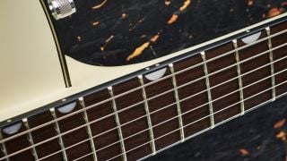Rosewood fretboard on a Gretsch guitar