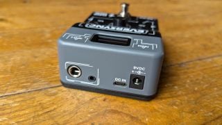 The top panel of the Cloudvocal EverSync Wireless IEM transmitter