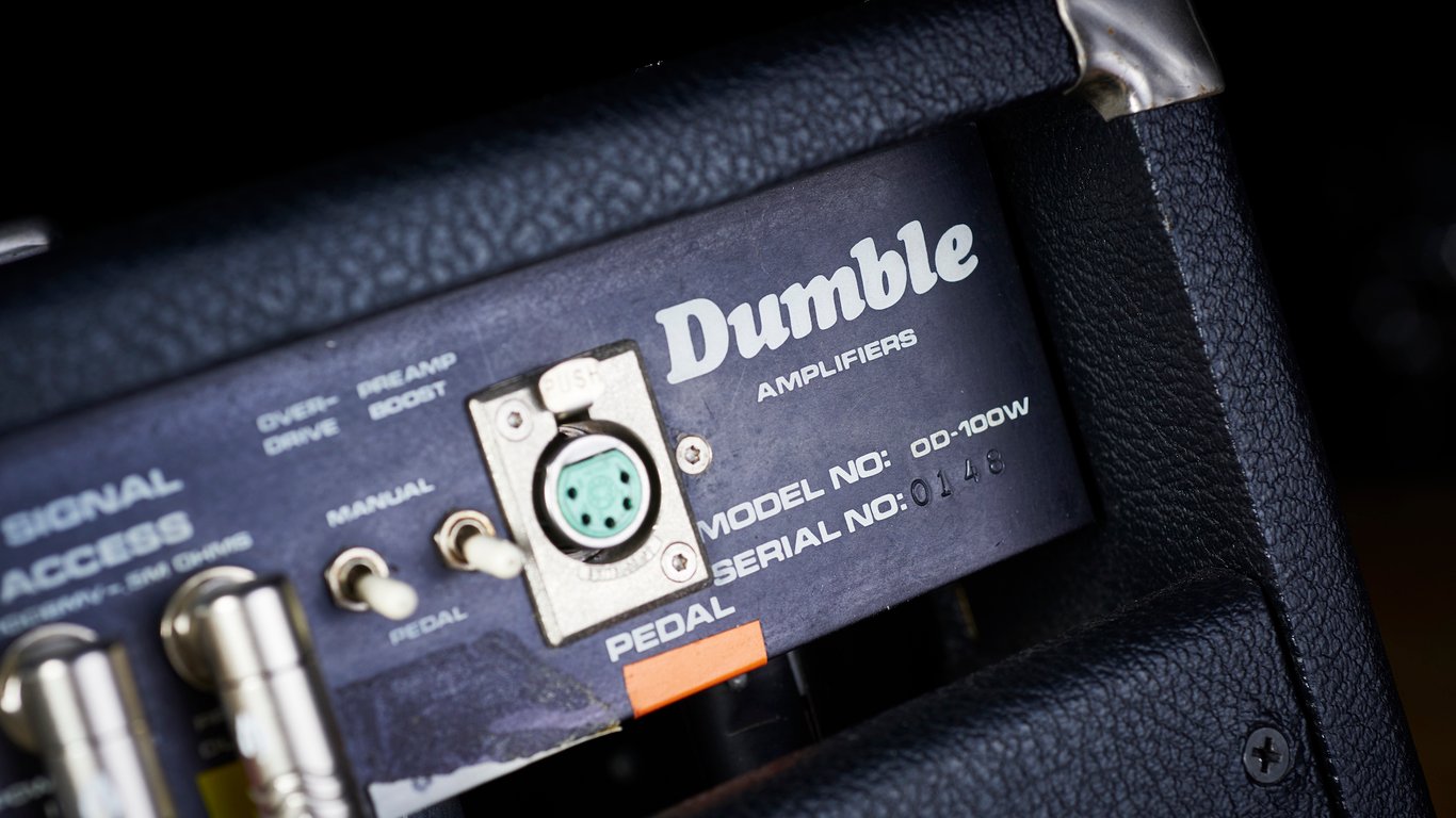 The back of a Dumble Overdrive Special amplifier 