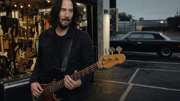 Keanu Reeves Recounts His First Bass Buy as Dogstar Keeps Rolling hero image