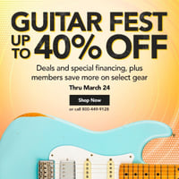 Musician&rsquo;s Friend Guitar Fest: Up to 40% off