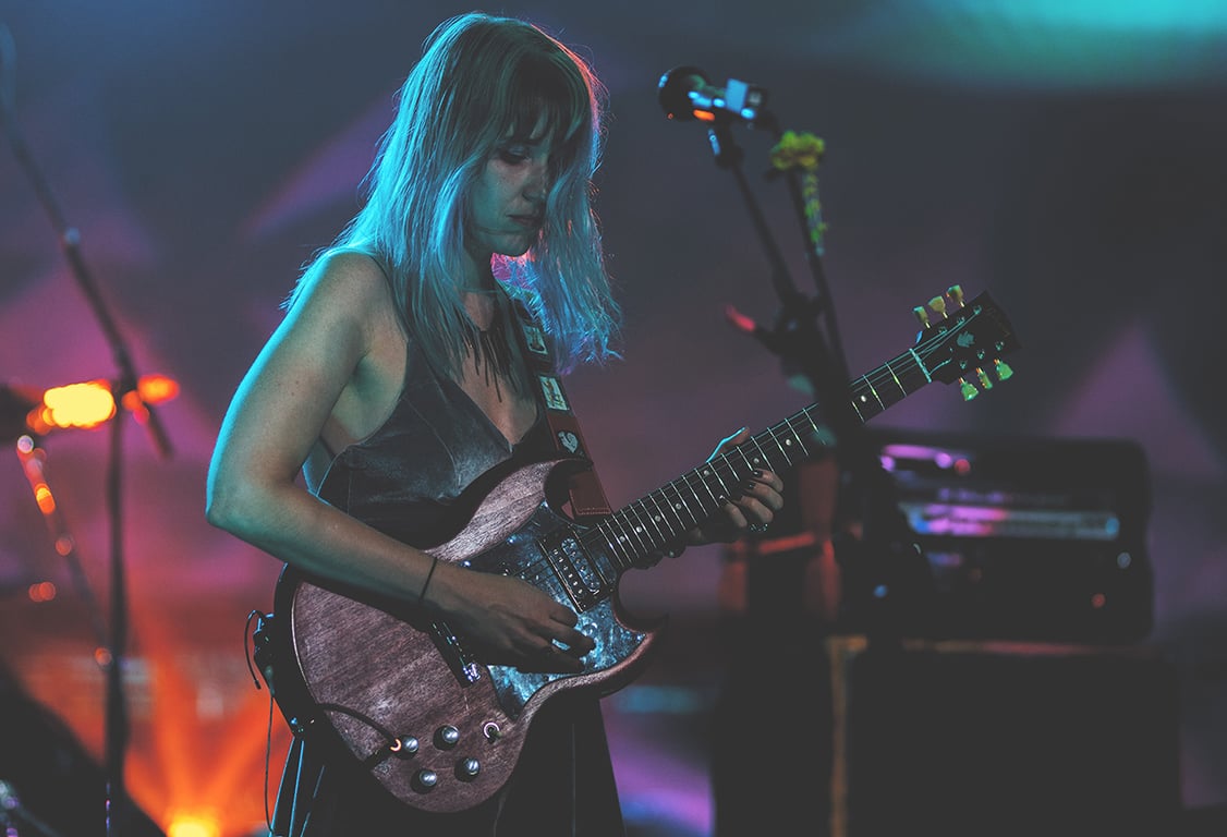 Jenna Fournier performs onstage