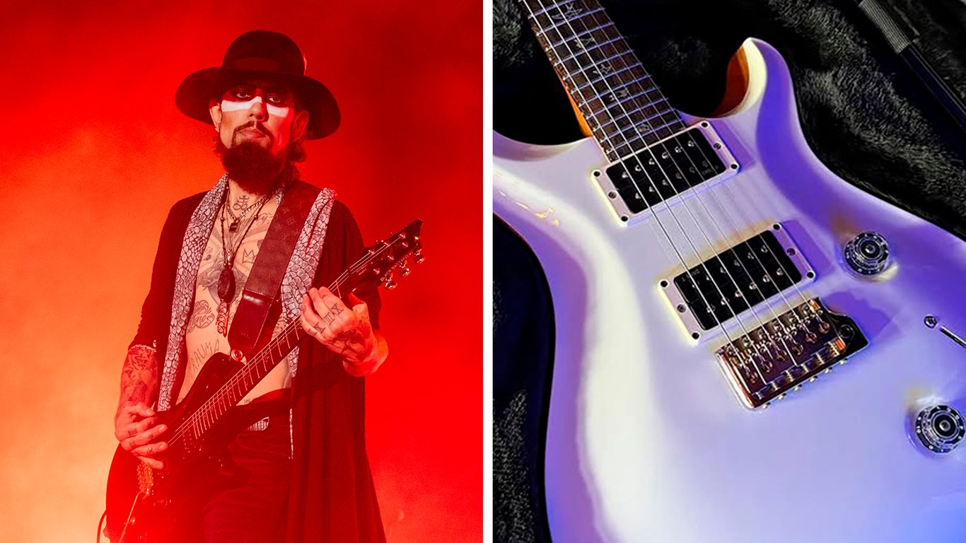 Dave Navarro performs with Jane's Addiction at Pier 17 Rooftop on September 10, 2024 in New York City and his 40th Anniversary PRS