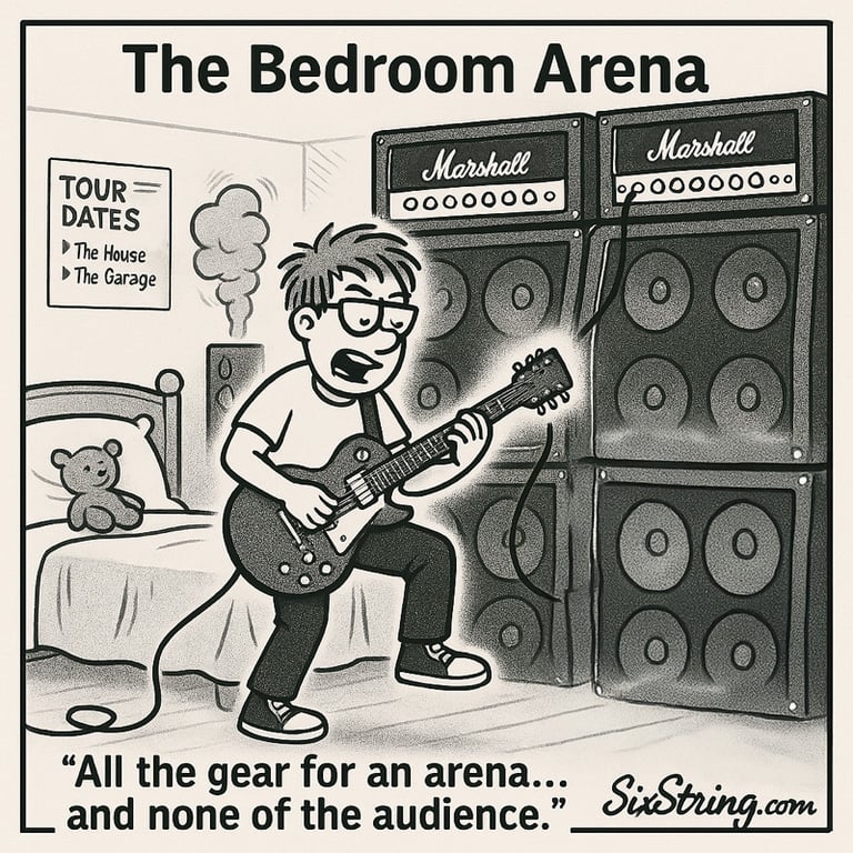 String Theory Cartoon #19: The Bedroom Arena