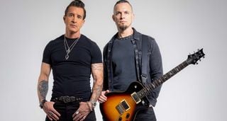 Scott Stapp and Mark Tremonti of Creed