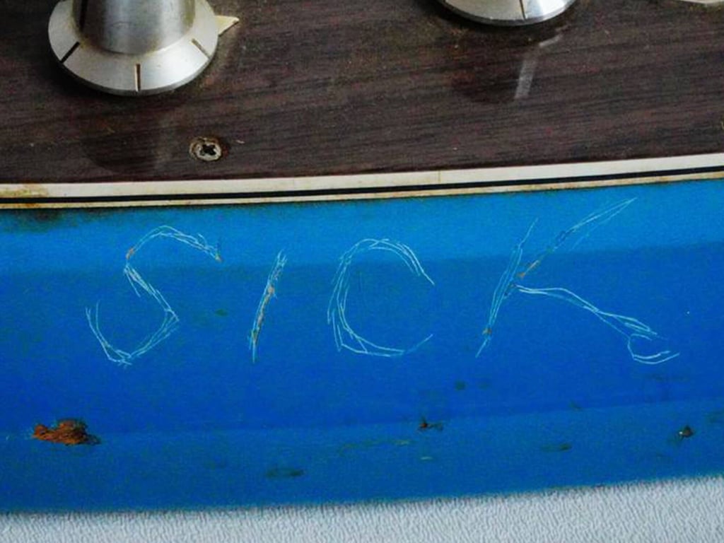 Kurt Cobain Teisco SICK guitar