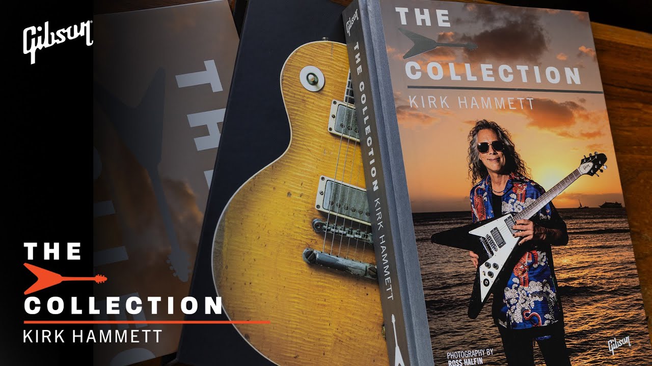 Kirk Hammett's Guitar Collection - The Official Book | Gibson Publishing - YouTube