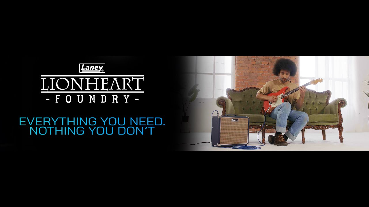 Laney LIONHEART Foundry LF60 112 | 60 Watt analogue combo - YouTube