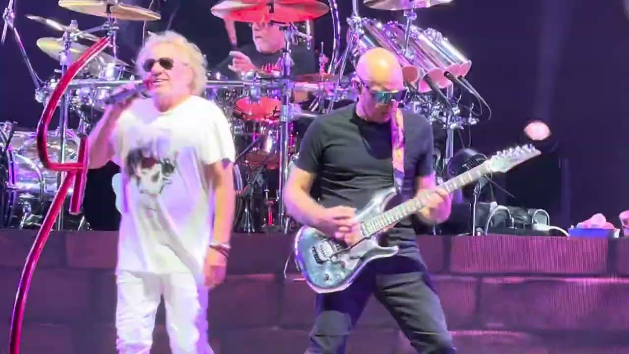 Sammy Hagar/Joe Satriani - &acirc;€œPoundcake&acirc;€- Best of All Worlds Tour &acirc;€“ Live - Tampa, FL &iuml;&iquest;&frac14;7/14/2024 - YouTube
