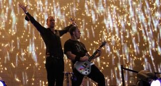 Scott Stapp and Mark Tremonti of Creed