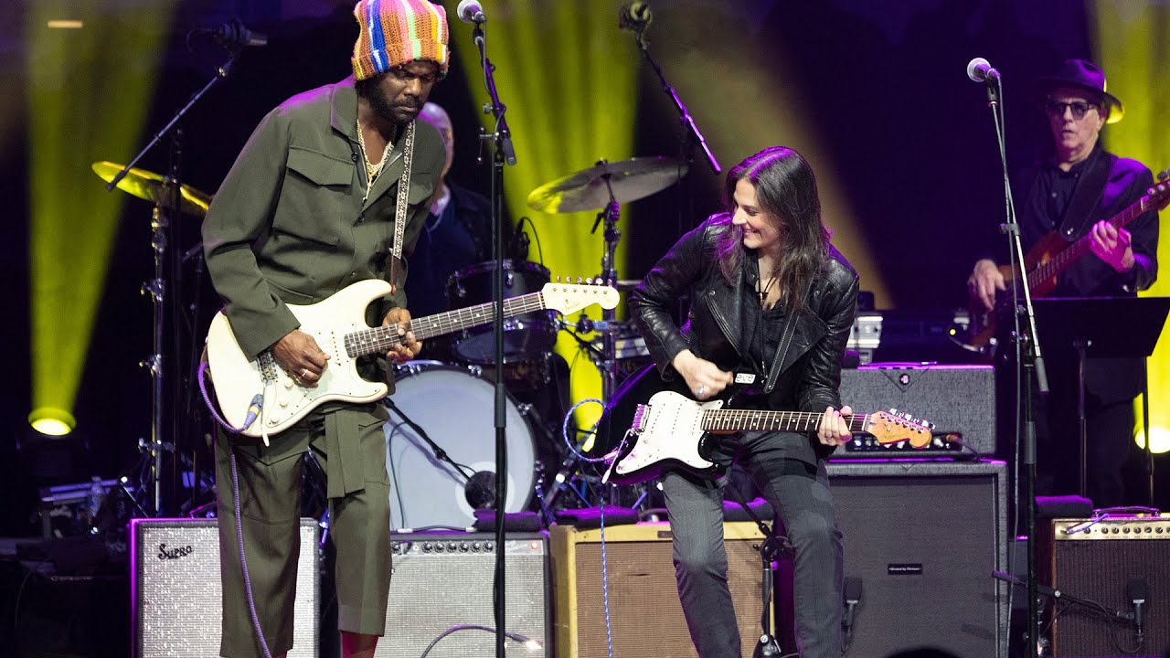 Gary Clark Jr. with Eve Monsees 