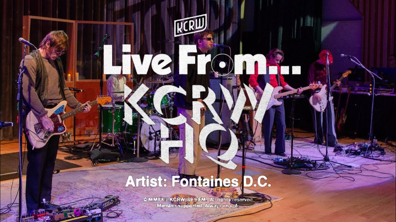Fontaines D.C.: KCRW Live from HQ - YouTube