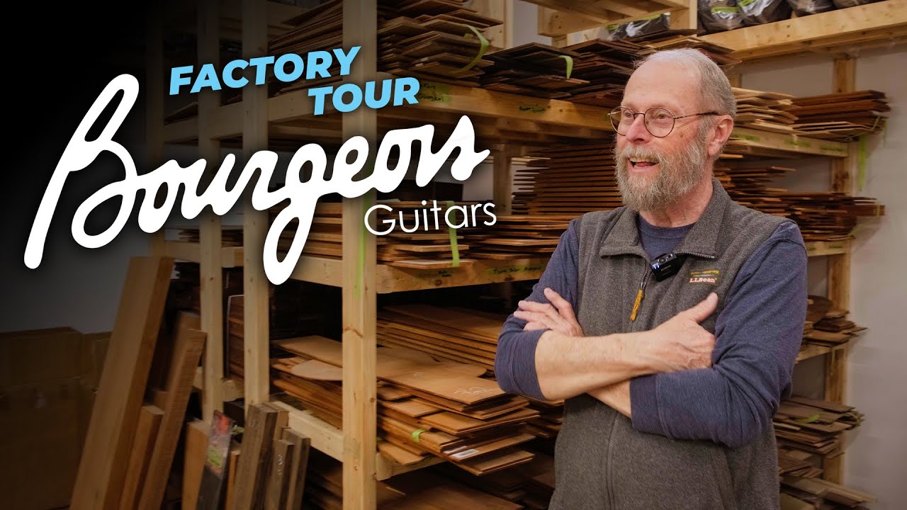 Behind the Scenes at the Bourgeois Guitars Factory with Master Luthier Dana Bourgeois - YouTube
