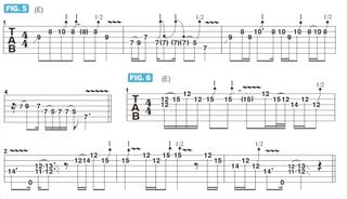 Sheet music for Jared James Nichols' lesson in Guitar World issue 588