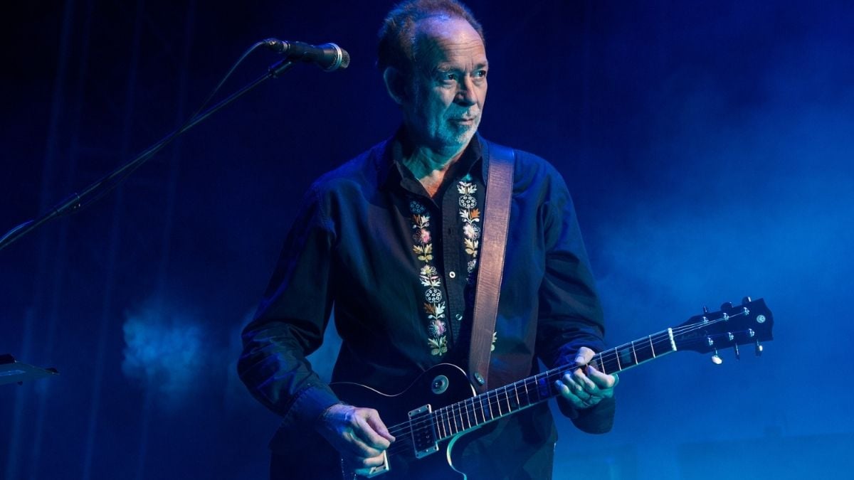 Phil Manzanera performs onstage