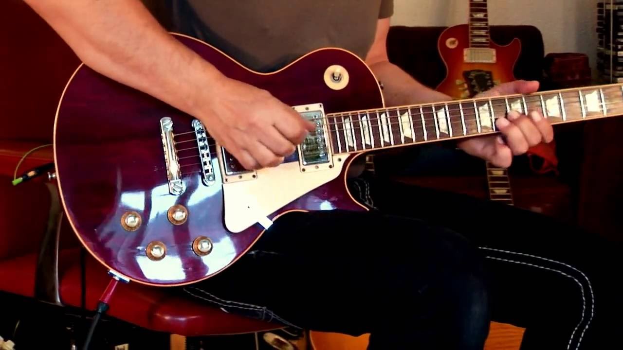 1977 Gibson Les Paul Std. wine Red - YouTube