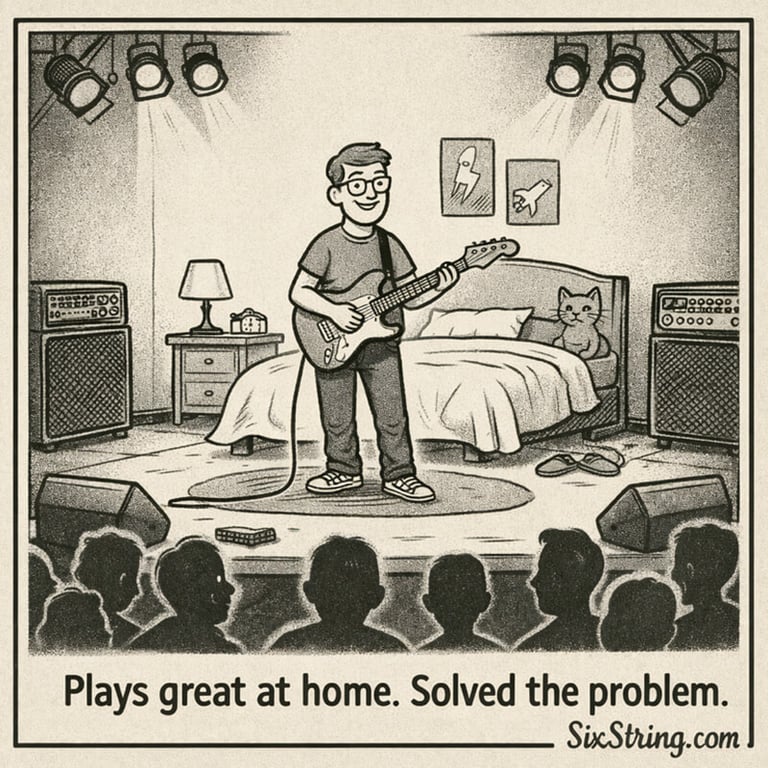 String Theory #29: Plays Great at Home. Solved the Problem.