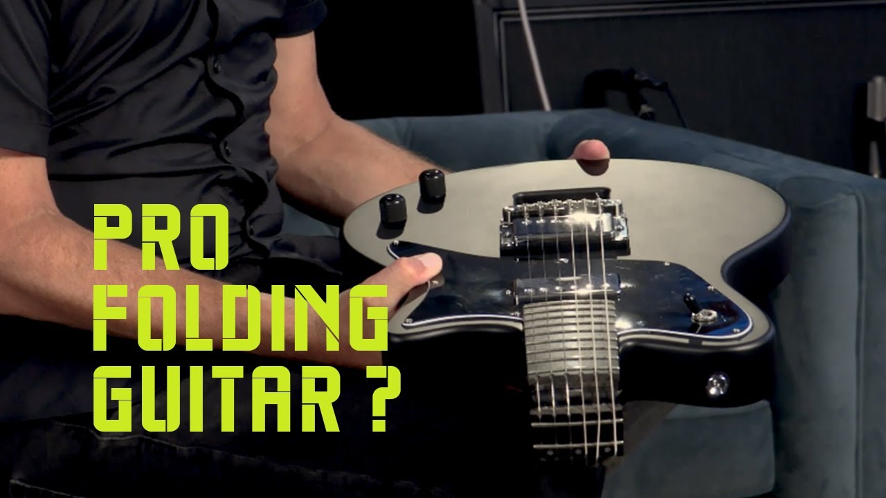 Ciari Ascender Standard, the world&acirc;€™s first folding electric guitar &acirc;€œthat you can take anywhere&acirc;€ - YouTube
