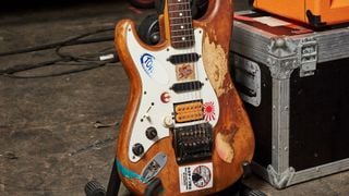 Mike Vennart's heavily modded Japanese Squier Strat