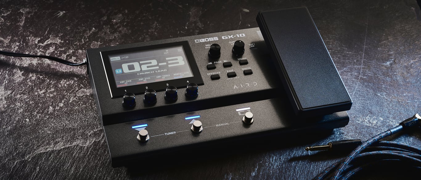 My experience with the Boss GX-10 is a real tale of two halves