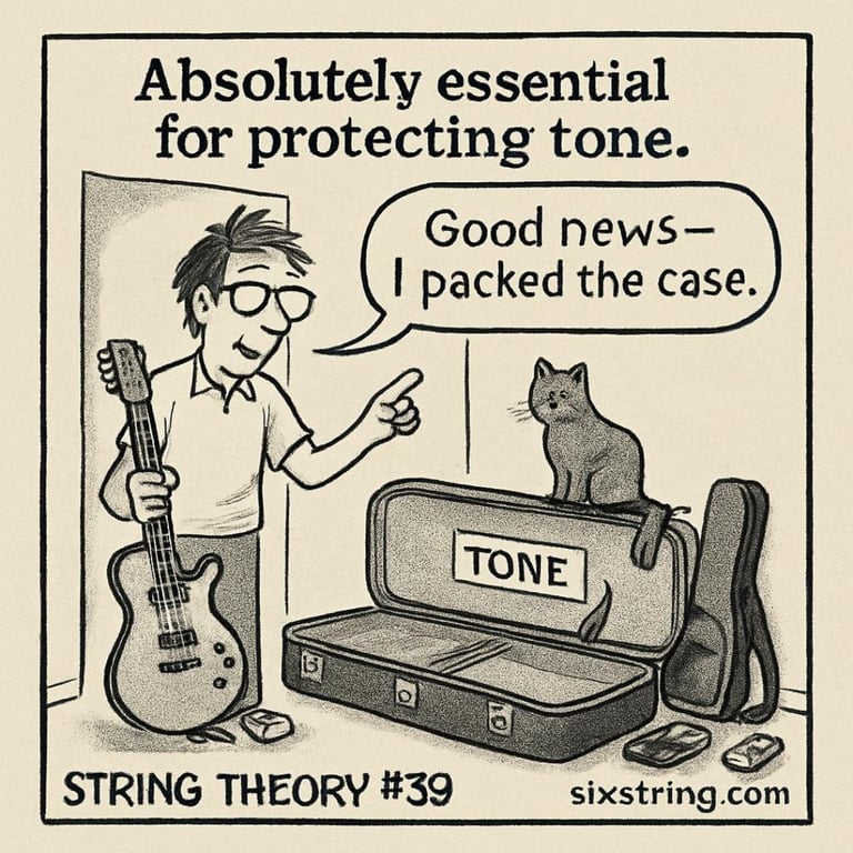 String Theory #39: The Tone Is in the Case cartoon image