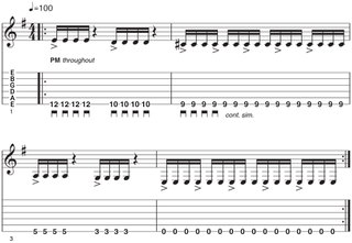 Down Picking Example 6