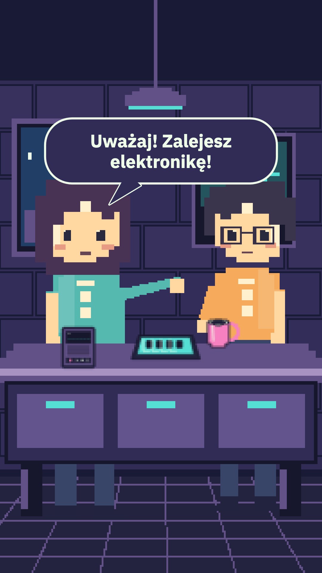 Kadr z filmu: Pixel art