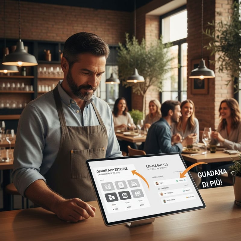 Come abbattere le commissioni del delivery e trasformare i clienti in patrimonio del ristorante