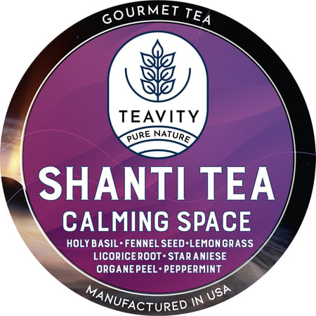 Organic Shanti Tea Calming Space