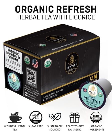 herbal tea with licorice root