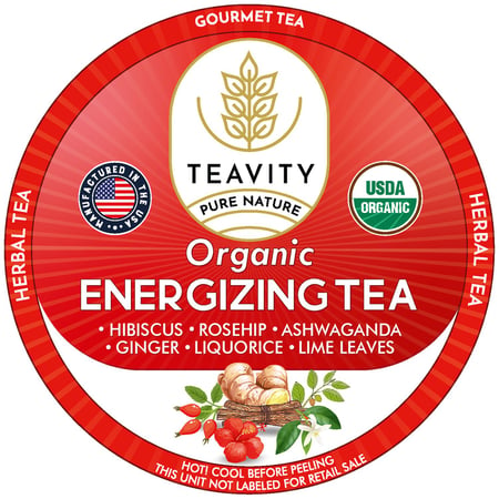 Organic Energizing Tea Pods