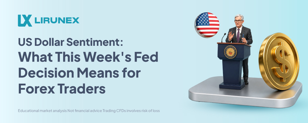 US Dollar Sentiment: What This Week’s Fed Decision Means for Forex Traders