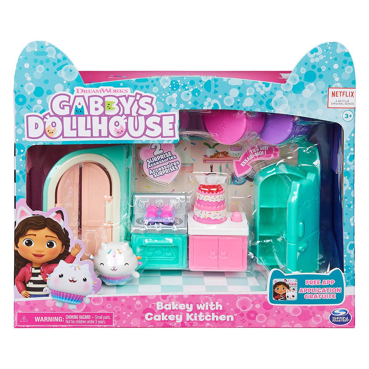 Casa Mágica da Gabby - Playset de Luxo Cozinha com Bolo - Imagem 2
