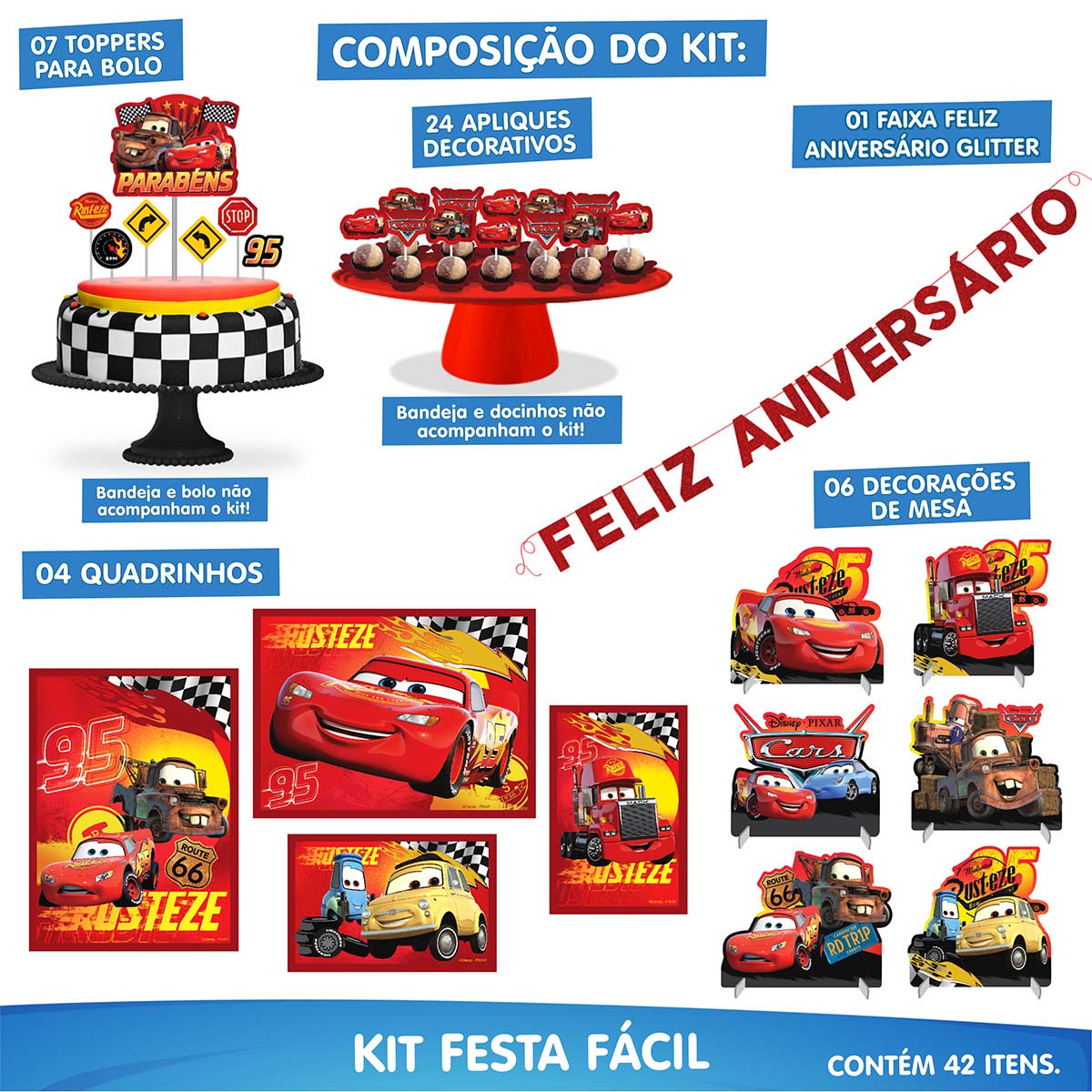 decoração tema carros