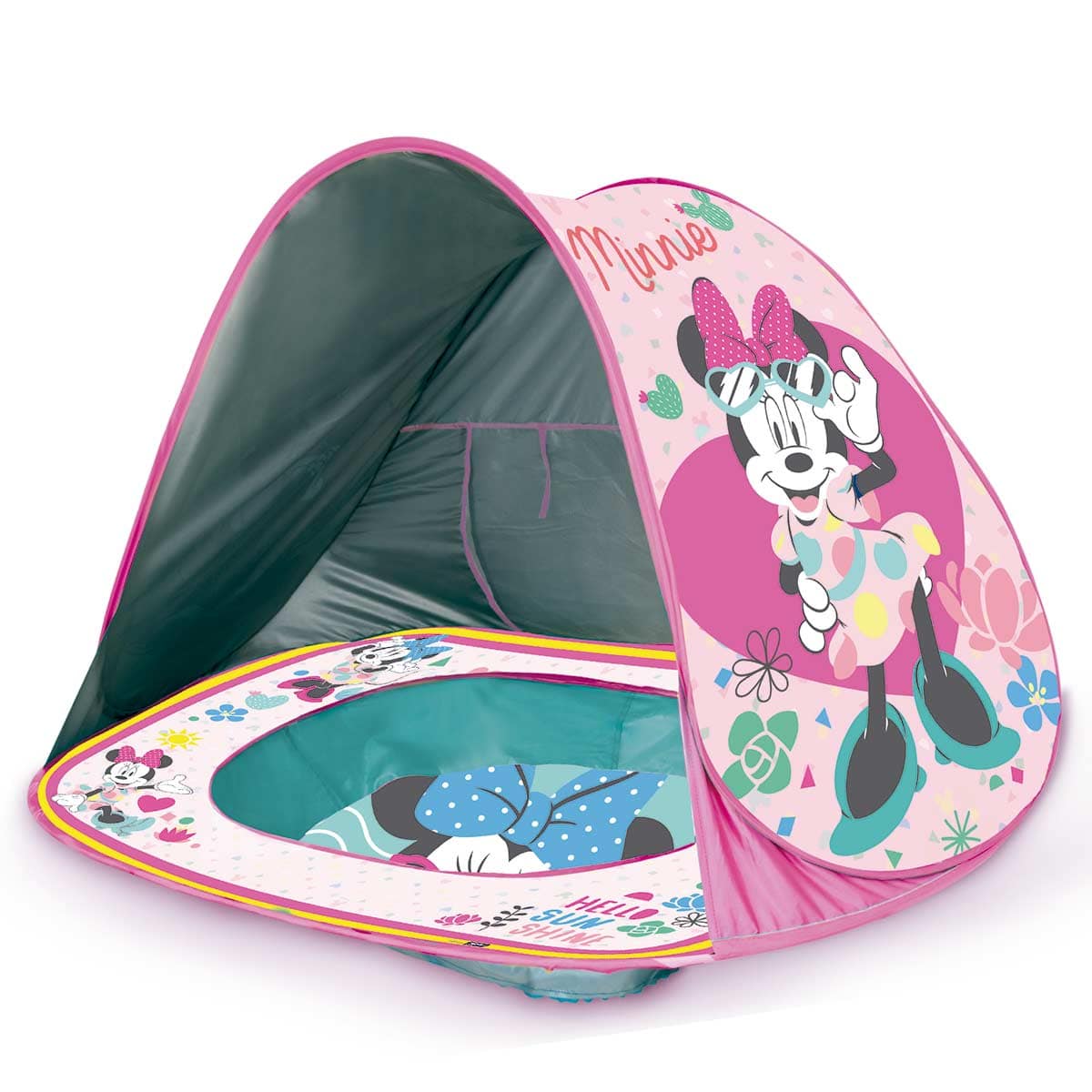 Piscina Praia Minnie com Proteção UV