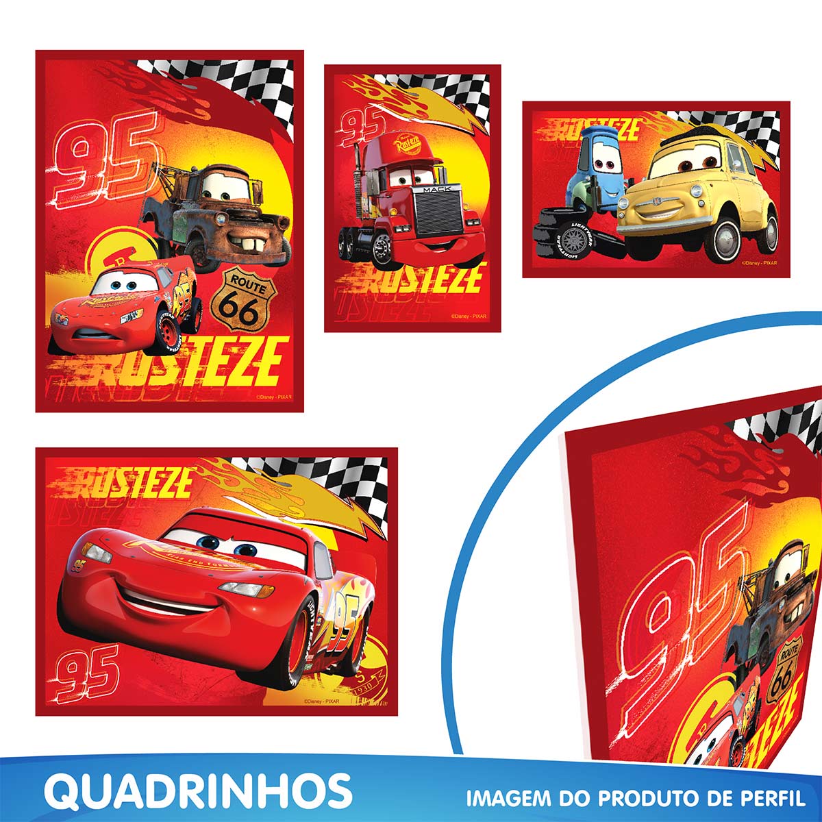 decoração mcqueen