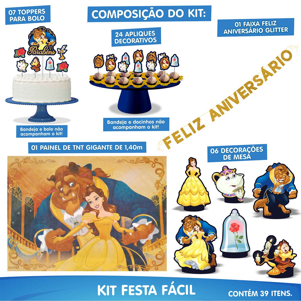 Decoração Bela e a Fera - Imagem 4
