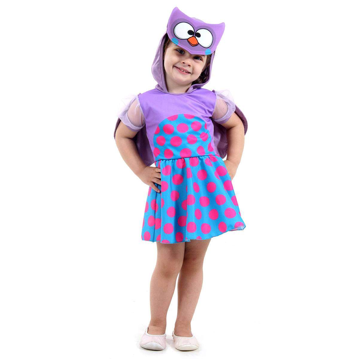 Fantasia de Coruja Infantil - Bubu e as Corujinhas
