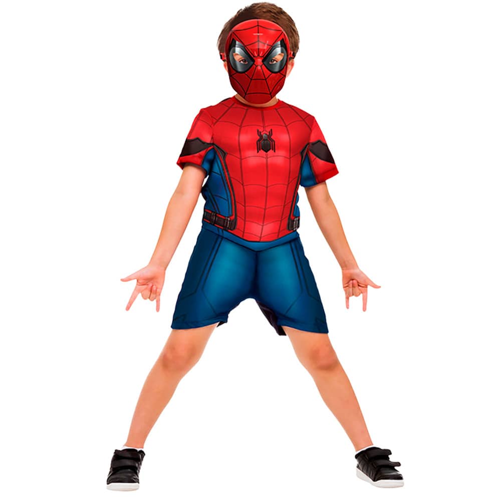 Fantasia Homem Aranha Clássica Infantil