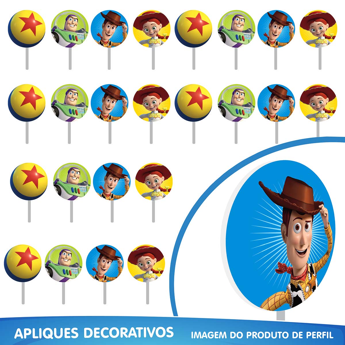 Decoração Festa Toy Story em promoção - Toymagazine - Imagem 2
