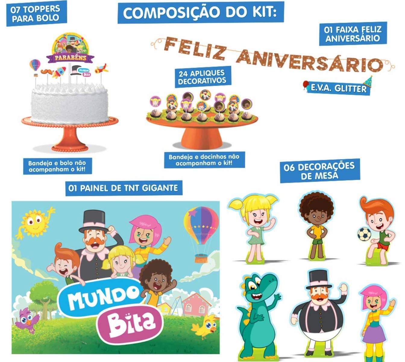 Kit Festa Mundo Bita - Imagem 3