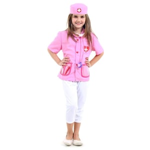 Fantasia Kit Enfermeira Infantil - Unico