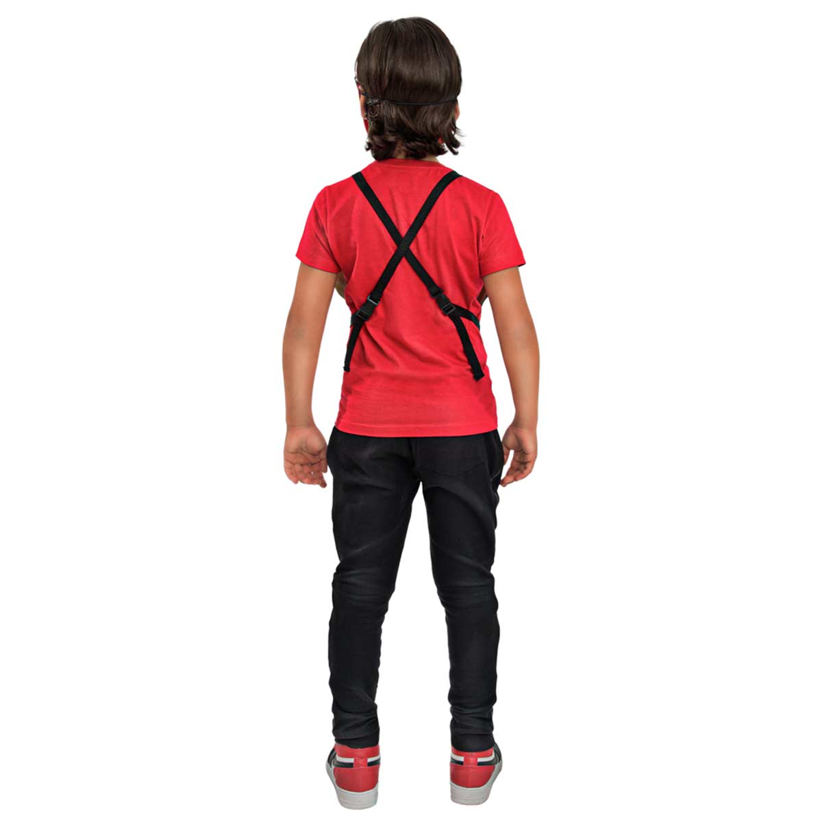 Fantasia Homem Aranha Kit Máscara e Peitoral - Tamanho Único - Imagem 2