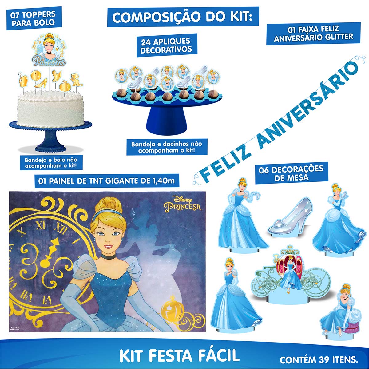 Decoração Festa Cinderela - Imagem 2