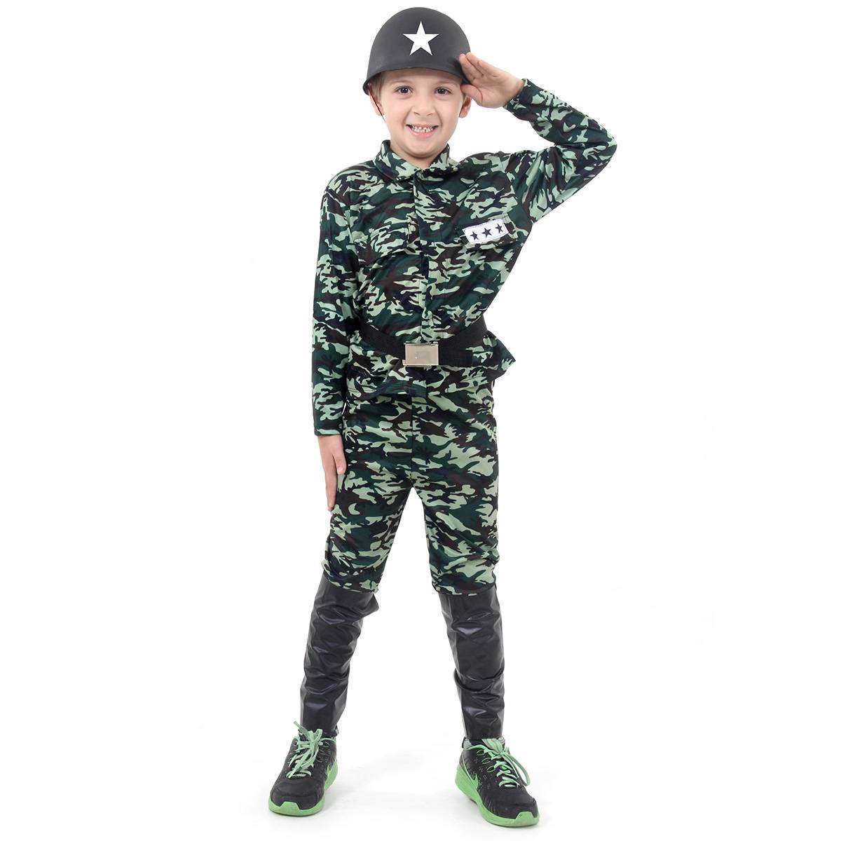 Fantasia Infantil Soldado